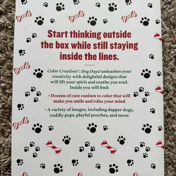 ๐ Color Creatives Dog Days Christmas Coloring Book 2023 - Picture 6 of 7